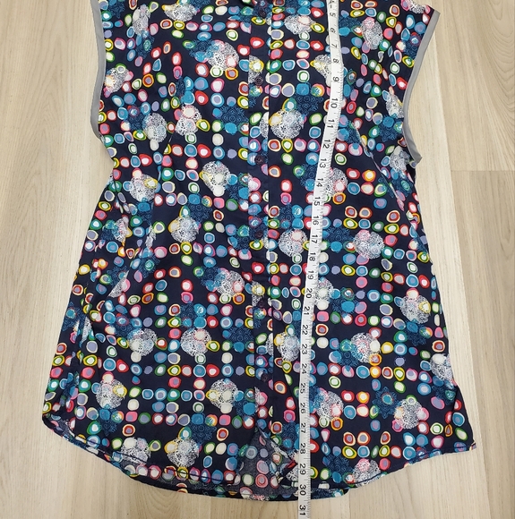 Desigual Sleeveless Button Down Shirt - Picture 7 of 9